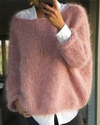 Women's Long Sleeve Knit Sweater – Casual Everyday Sweater – Abigail