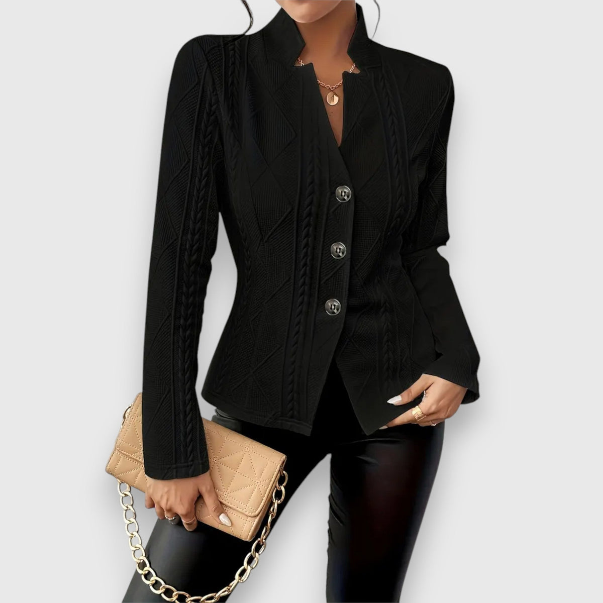 Women's Lightweight Spring Jacket – Relaxed Transitional Coat