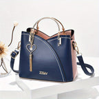 Women's Luxury Faux Leather Bag – Elegant Shoulder Bag – Lillian