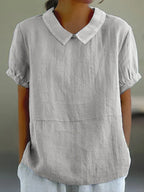 Women's Casual Summer Blouse – Relaxed Fit Blouse
