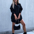 Women's Casual Blouse – Oversized Relaxed Fit Blouse – Peyton