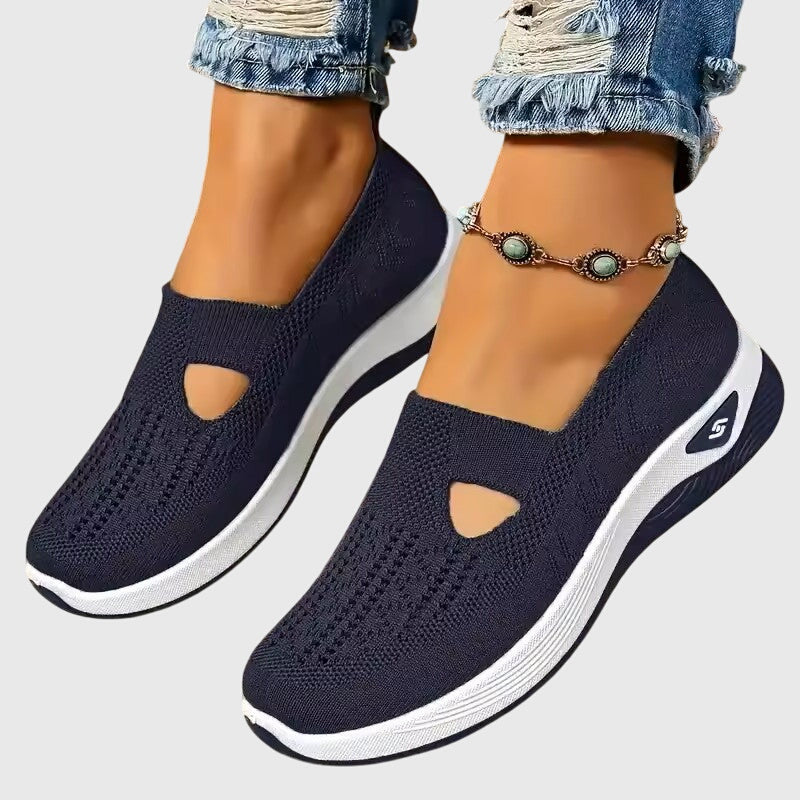 Women’s Orthopedic Slip-On Shoes – Easy Comfort Walking Shoes – Nicole