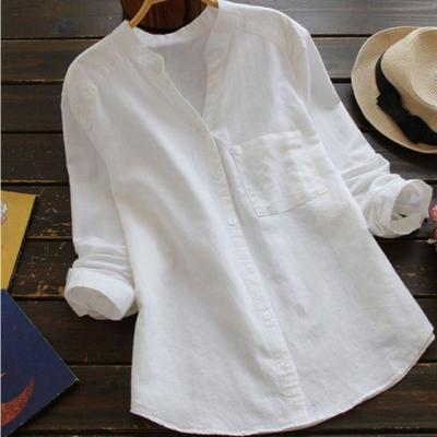 Women's Casual Button-Up Shirt – Relaxed Summer Shirt