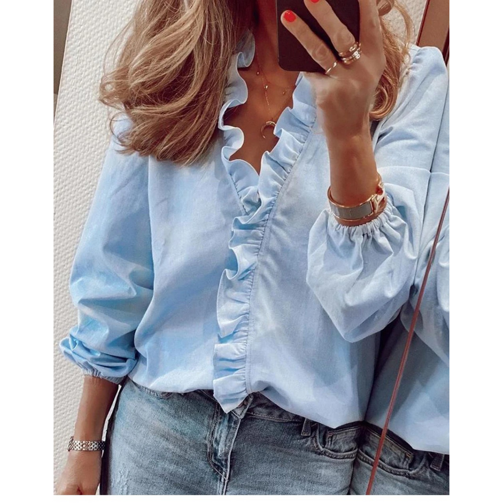 Women's Floral Blouse – Lightweight Summer Blouse – Selah
