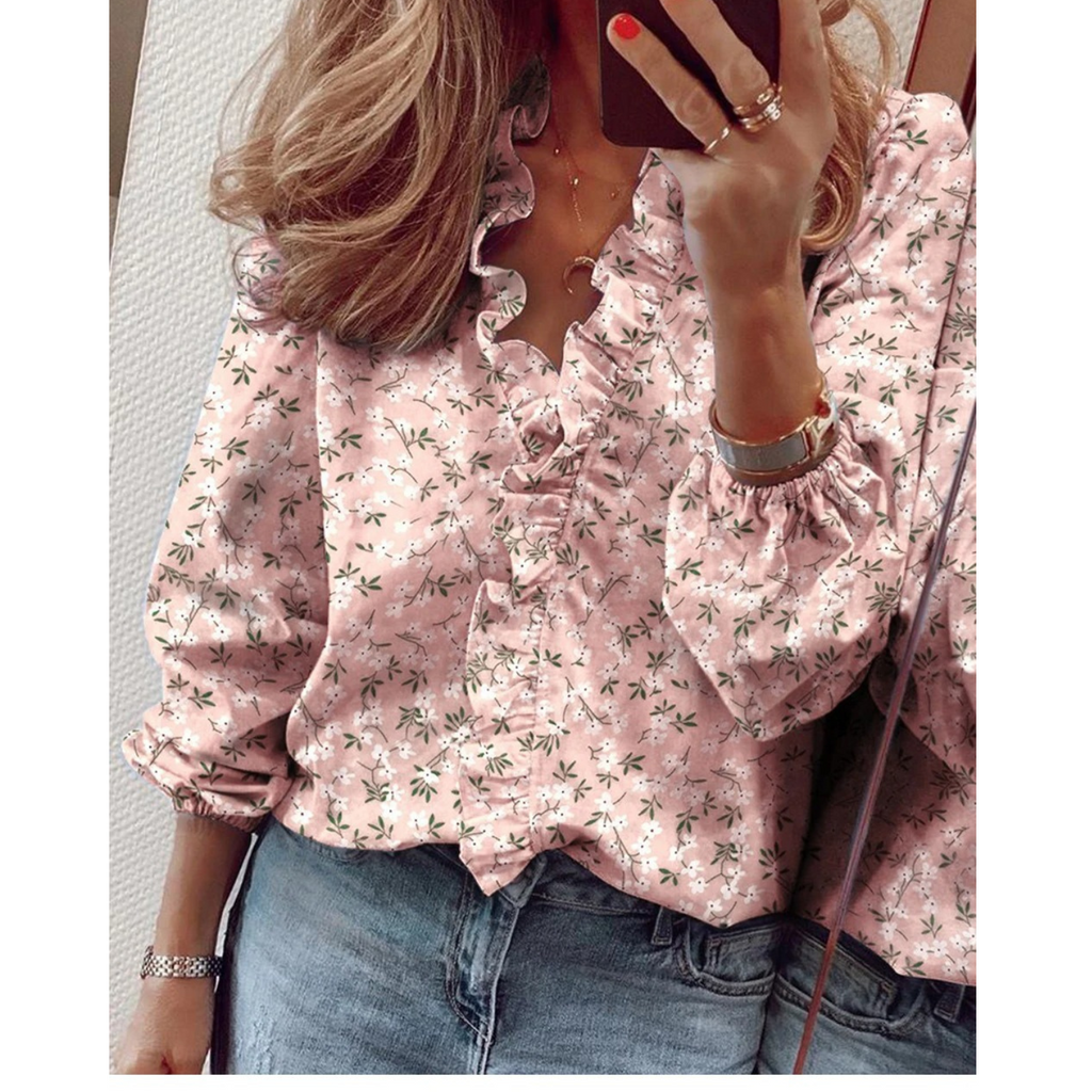 Women's Floral Blouse – Lightweight Summer Blouse – Selah