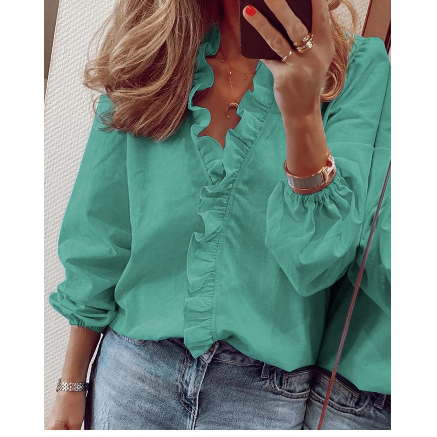 Women's Floral Blouse – Lightweight Summer Blouse – Selah