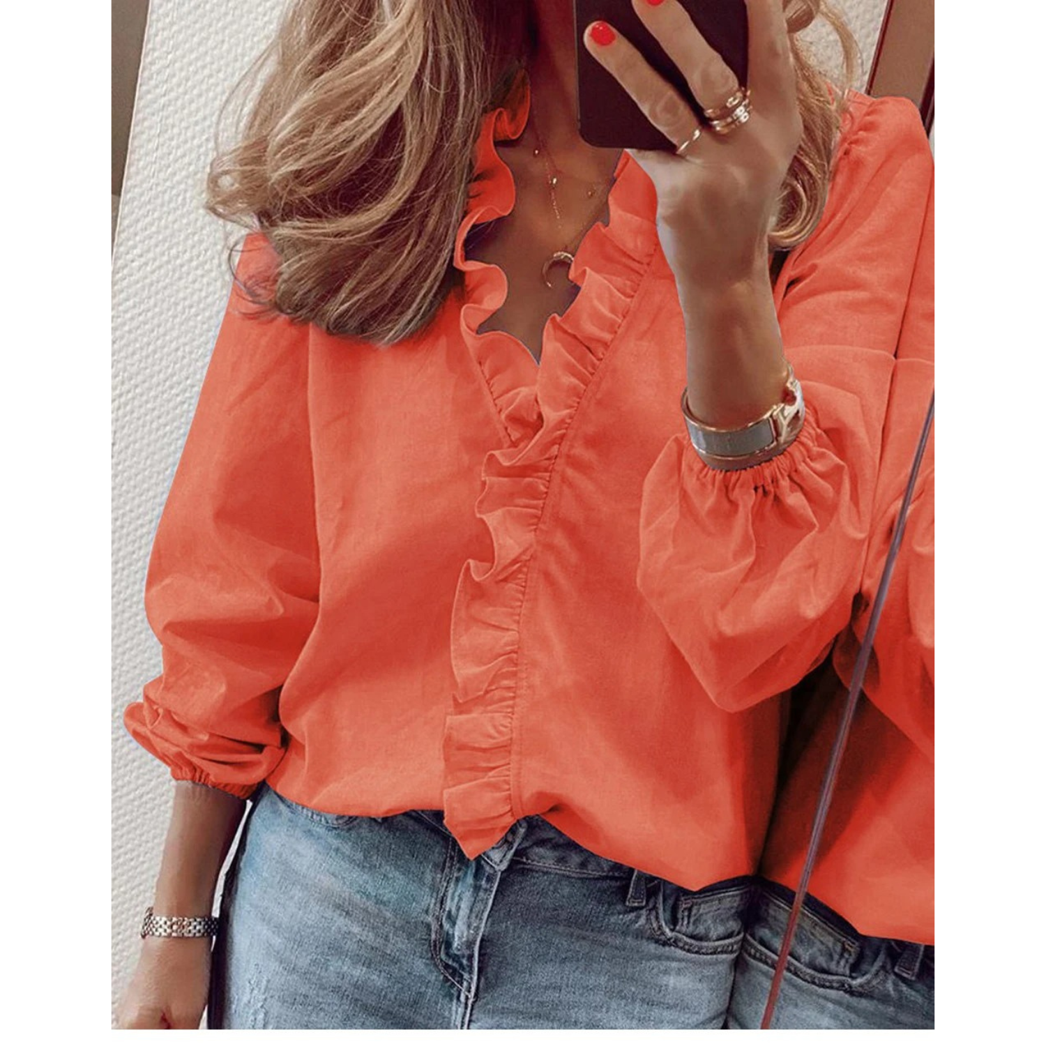Women's Floral Blouse – Lightweight Summer Blouse – Selah