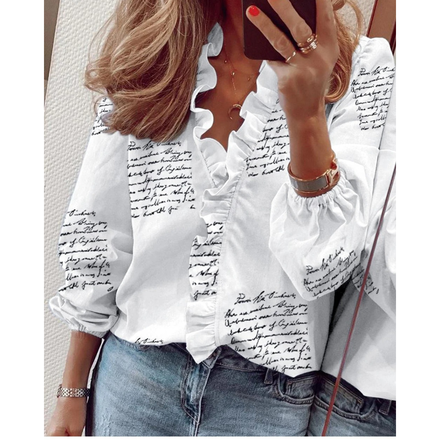 Women's Floral Blouse – Lightweight Summer Blouse – Selah