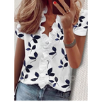 Women's Floral Blouse – Lightweight Summer Blouse – Selah