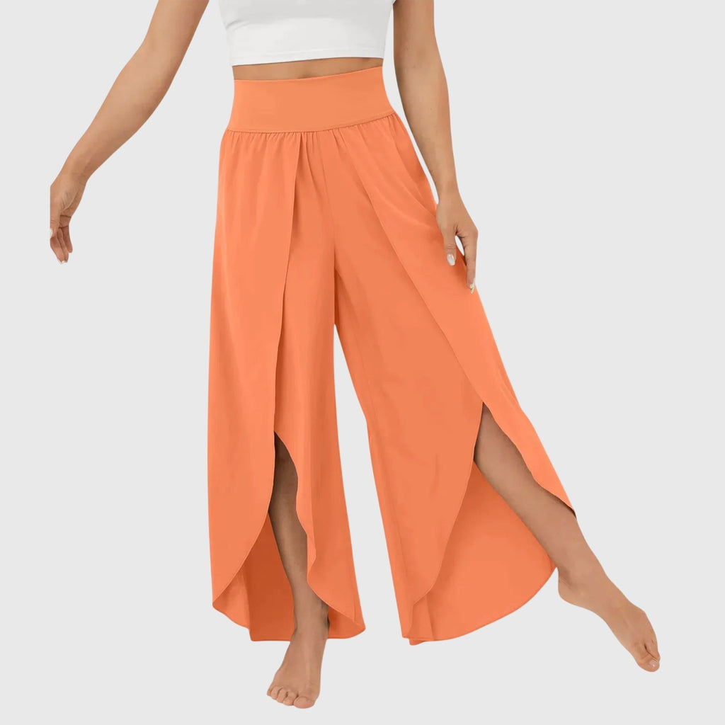 Women's Boho Wide Leg Pants – Casual Summer Pants – Zafira