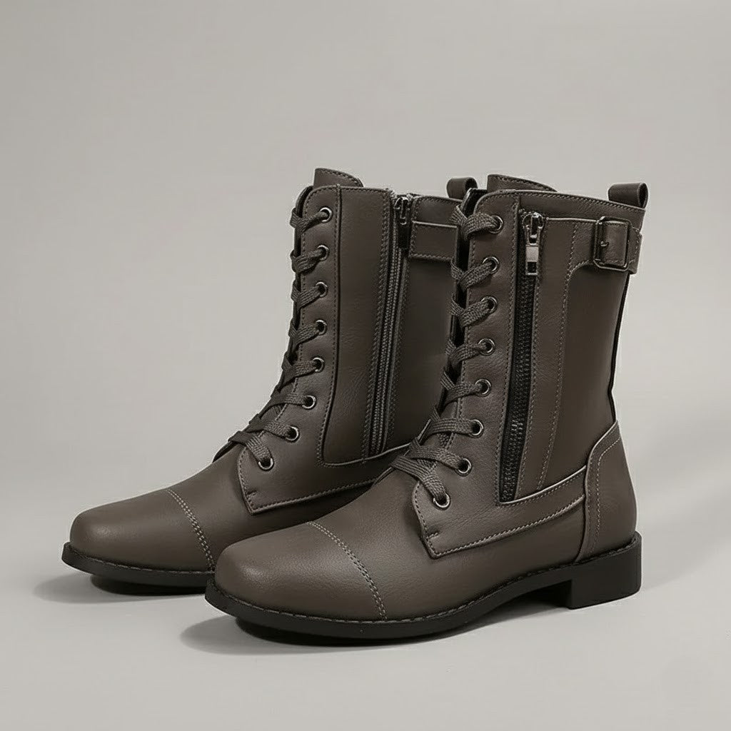 Women's Ankle Boots – Orthopedic Zip-Up Boots – Bonita