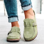 Women's Casual Loafers with Rounded Toe and Flexible Sole