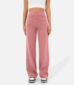 Women's High Waist Stretch Pants – Tailored Everyday Trousers
