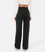 Women's High Waist Stretch Pants – Tailored Everyday Trousers