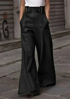 Women's Leather Look Pants – Faux Leather Skinny Pants