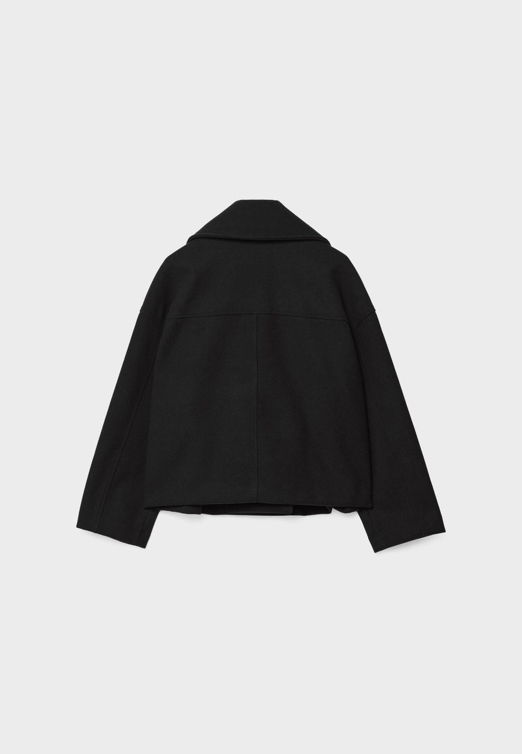 Women's Double Breasted Coat – Elegant Long Coat – Janet