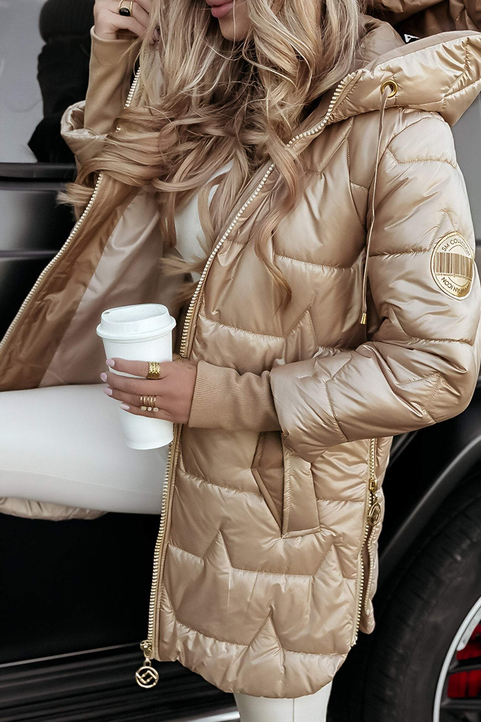 Women's Hooded Jacket – Lightweight Casual Jacket – Frances