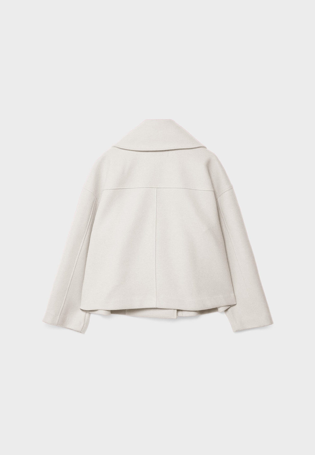 Women's Double Breasted Coat – Elegant Long Coat – Janet