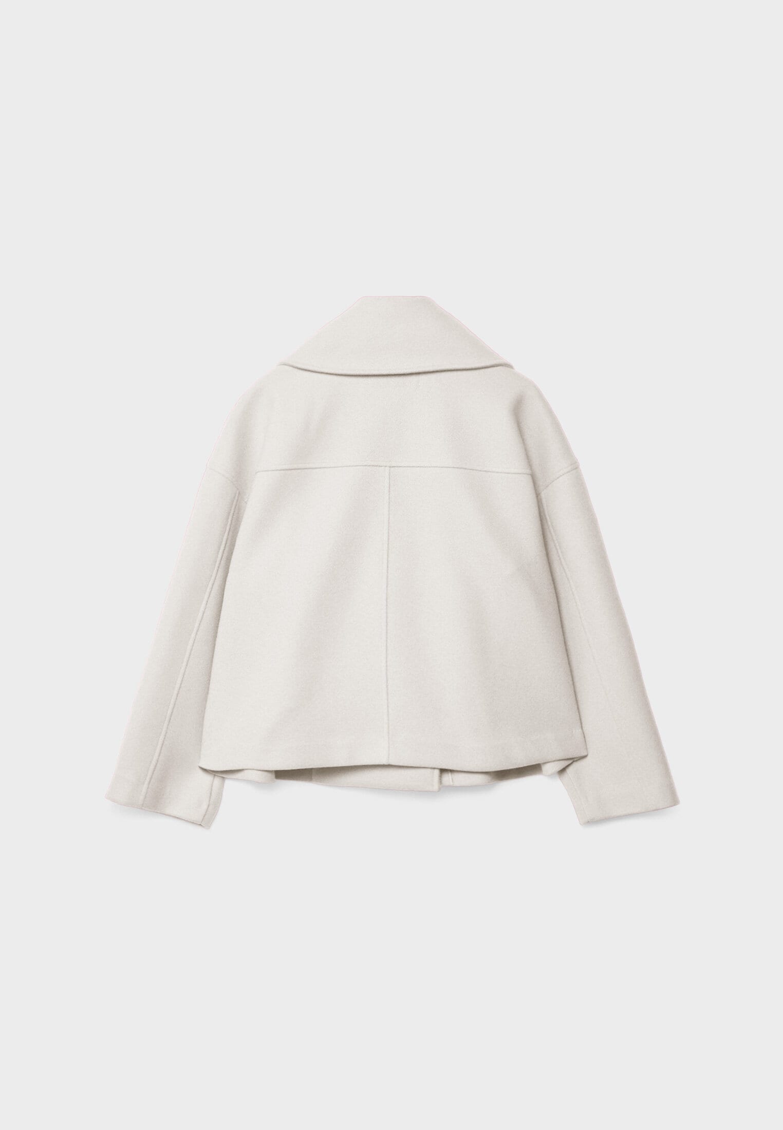 Women's Double Breasted Coat – Elegant Long Coat – Janet
