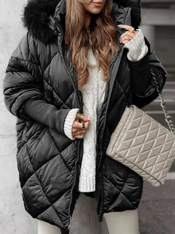 Women's Lightweight Puffer Jacket – Packable Quilted Travel Jacket