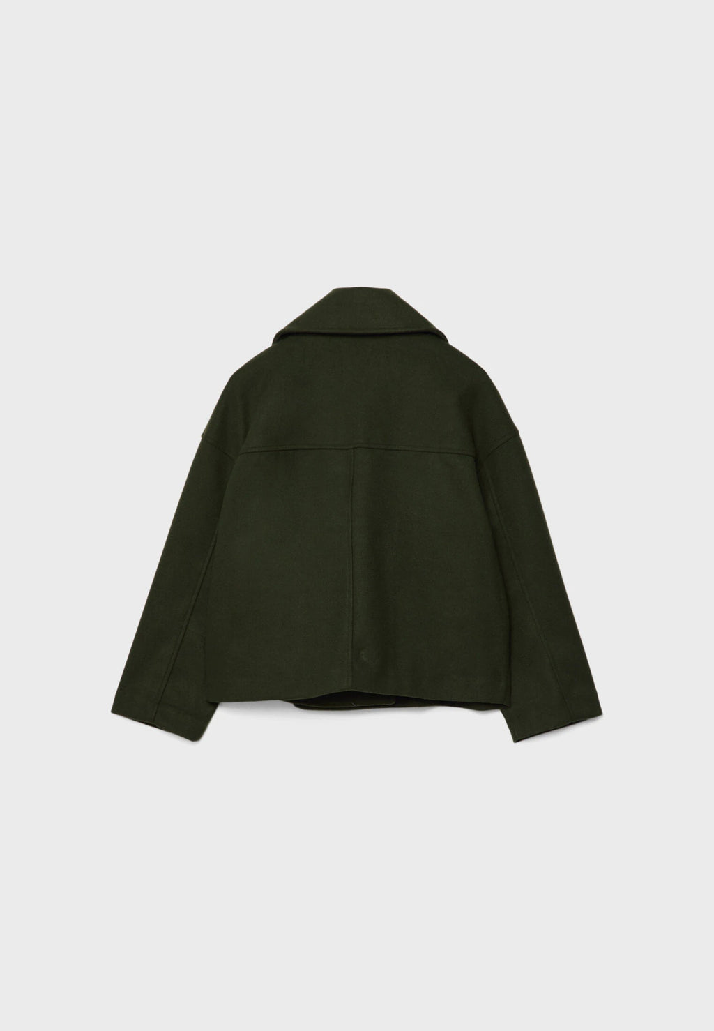 Women's Double Breasted Coat – Elegant Long Coat – Janet