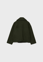 Women's Double Breasted Coat – Elegant Long Coat – Janet