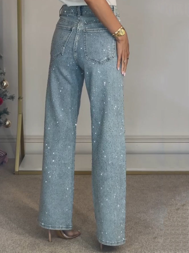 Women's High Waist Jeans – Stretch Fit Denim Jeans – Maren