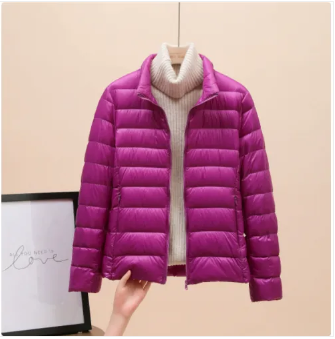 Women's Packable Puffer Jacket – Ultra-Light Quilted Jacket