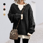 Women's Knit Pullover Sweater – Casual Knit Sweater – Alani