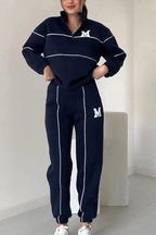 Women's Half-Zip Jogger Set – Quarter Zip Tracksuit Set
