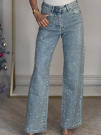 Women's High Waist Jeans – Stretch Fit Denim Jeans – Maren