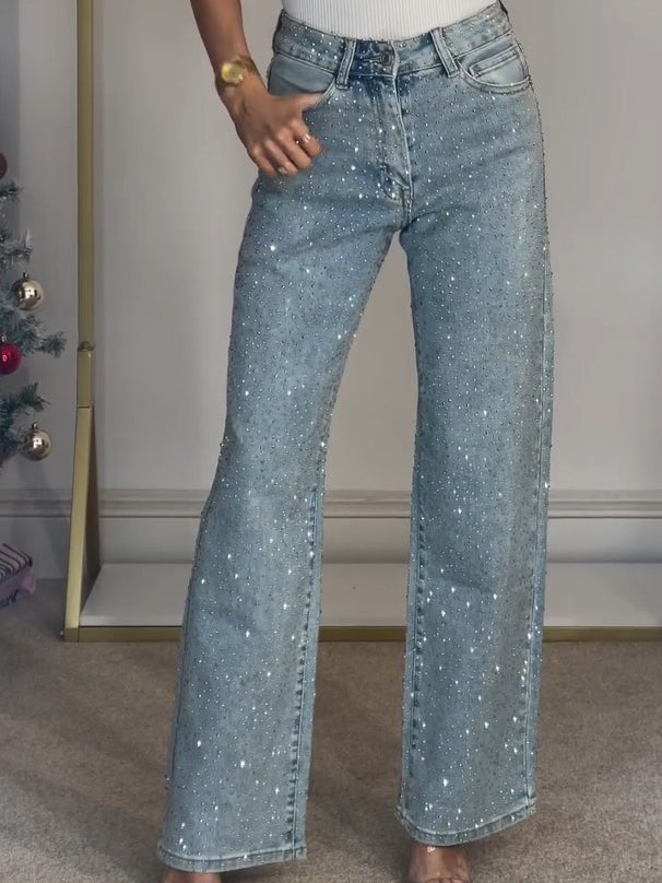 Women's High Waist Jeans – Stretch Fit Denim Jeans – Maren