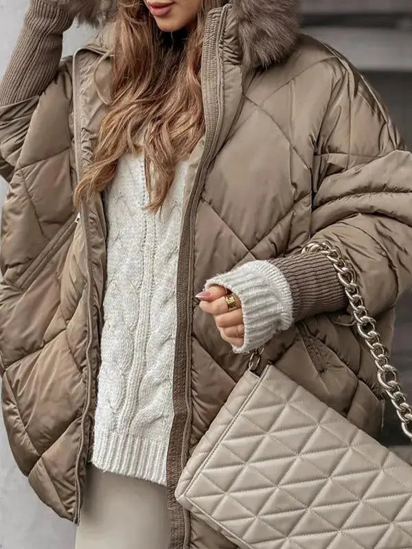 Women's Lightweight Puffer Jacket – Packable Quilted Travel Jacket