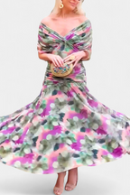 Women's Floral Maxi Dress – Elegant Occasion Dress – Seraphina
