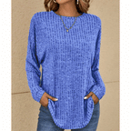 Women's Relaxed Winter Sweater – Soft Oversized Knit Sweater