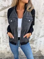 Women's Zip Jacket – Casual Everyday Jacket – Carol
