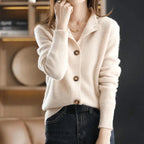Women's Luxury Longline Cardigan – Relaxed Open Front Cardigan