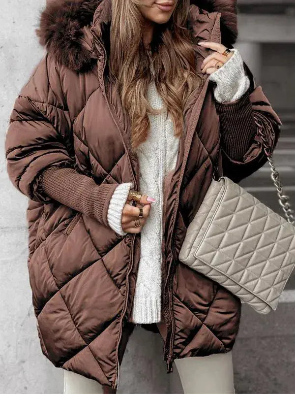 Women's Lightweight Puffer Jacket – Packable Quilted Travel Jacket