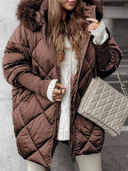 Women's Lightweight Puffer Jacket – Packable Quilted Travel Jacket