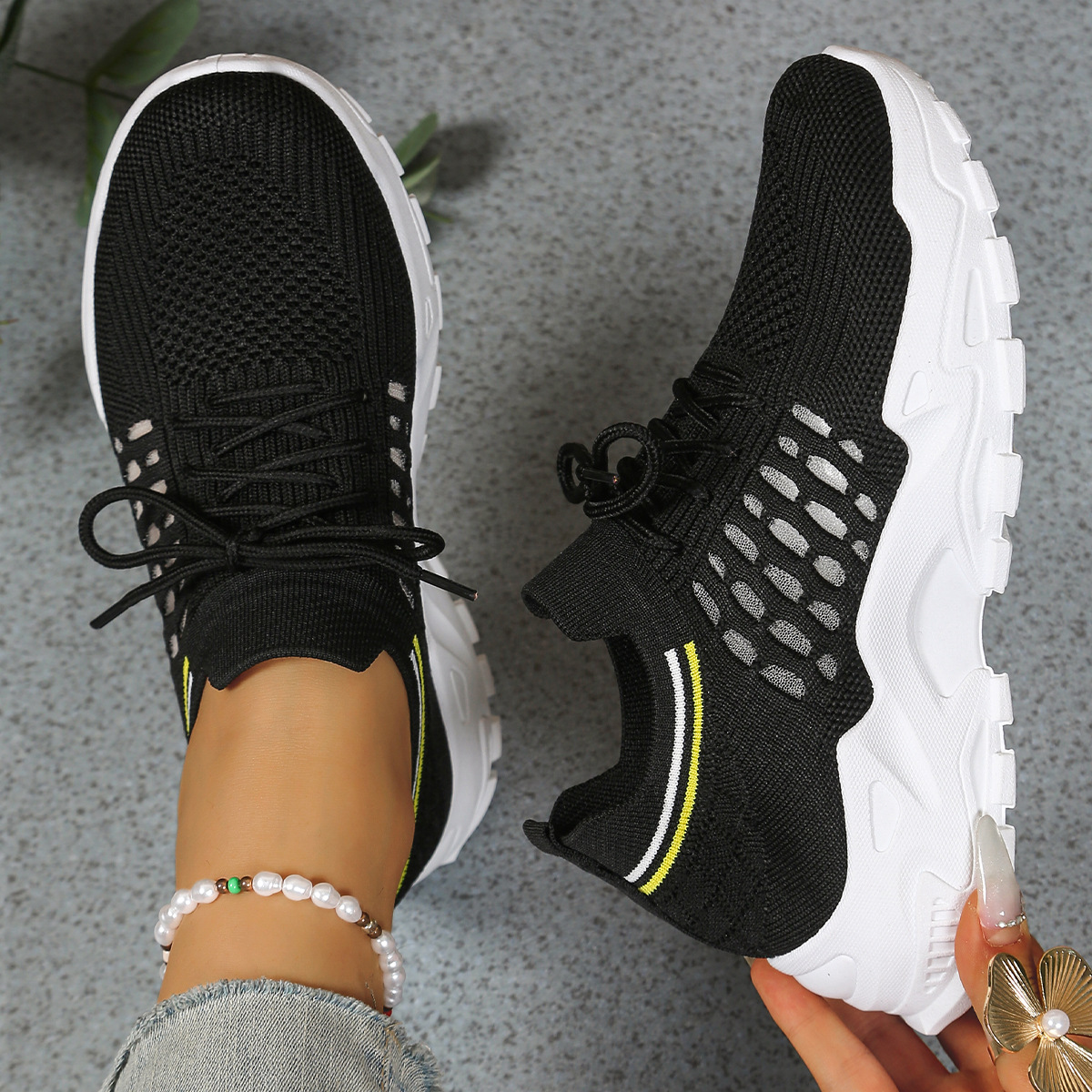 Women’s Orthopedic Sneakers – Arch Support Walking Sneakers – Stephanie
