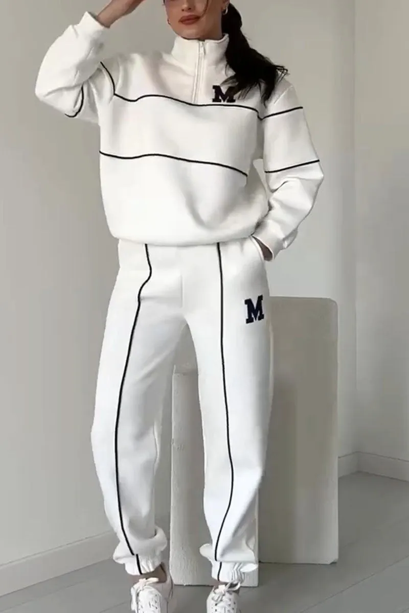 Women's Half-Zip Jogger Set – Quarter Zip Tracksuit Set