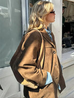Women's Autumn Coat – Elegant Casual Coat – Lorraine