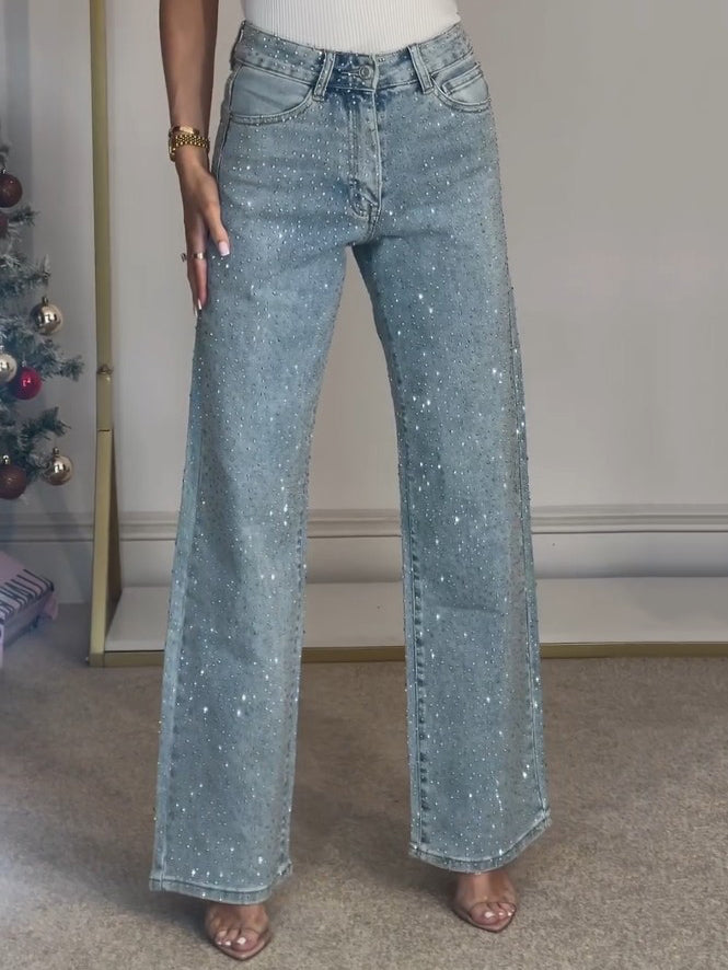 Women's High Waist Jeans – Stretch Fit Denim Jeans – Maren