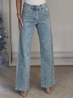 Women's High Waist Jeans – Stretch Fit Denim Jeans – Maren