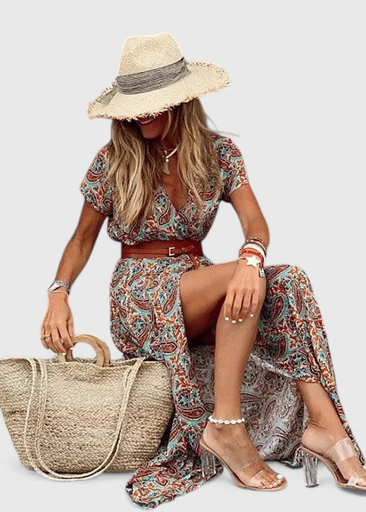 Women's Elegant Maxi Dress – Occasion Dress – Alletta