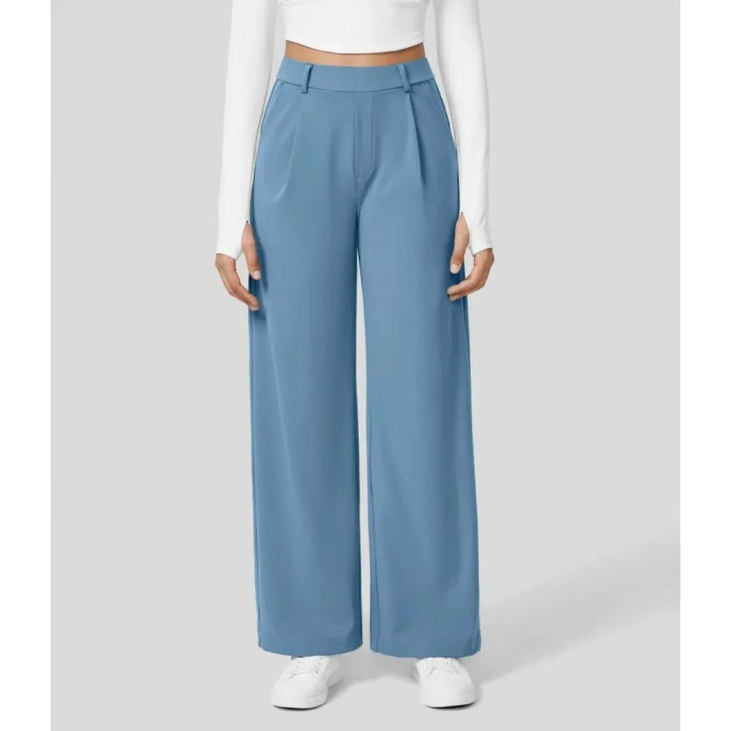 Women's Straight Leg Pants – Stretch Office Pants