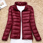 Women's Packable Puffer Jacket – Ultra-Light Quilted Jacket