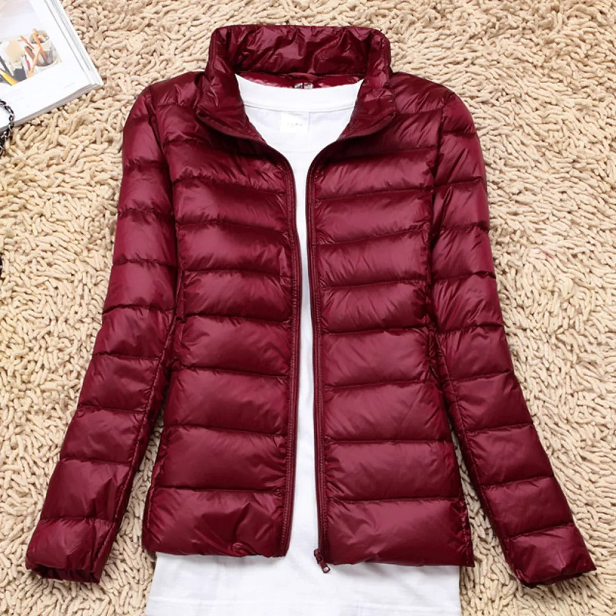 Women's Packable Puffer Jacket – Ultra-Light Quilted Jacket
