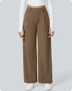 Women's Straight Leg Pants – Stretch Office Pants