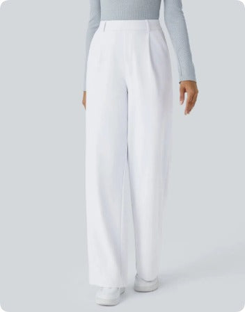 Women's Straight Leg Pants – Stretch Office Pants